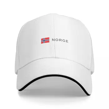 Norge | Norvegija Beisbolo kepuraitę Trucker Bžūp Golfo Bžūp Didelis Dydis Skrybėlę Vyriškos Kepurės Moterims